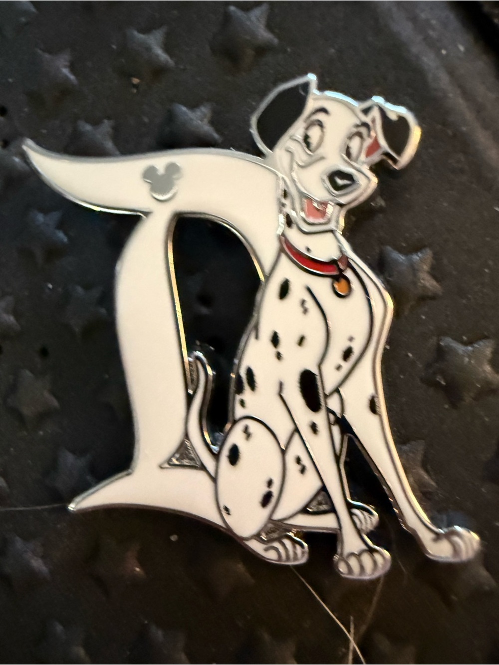 Disney Dalmatian Pongo with Letter D Enamel Pin 2025 Disneyland resort